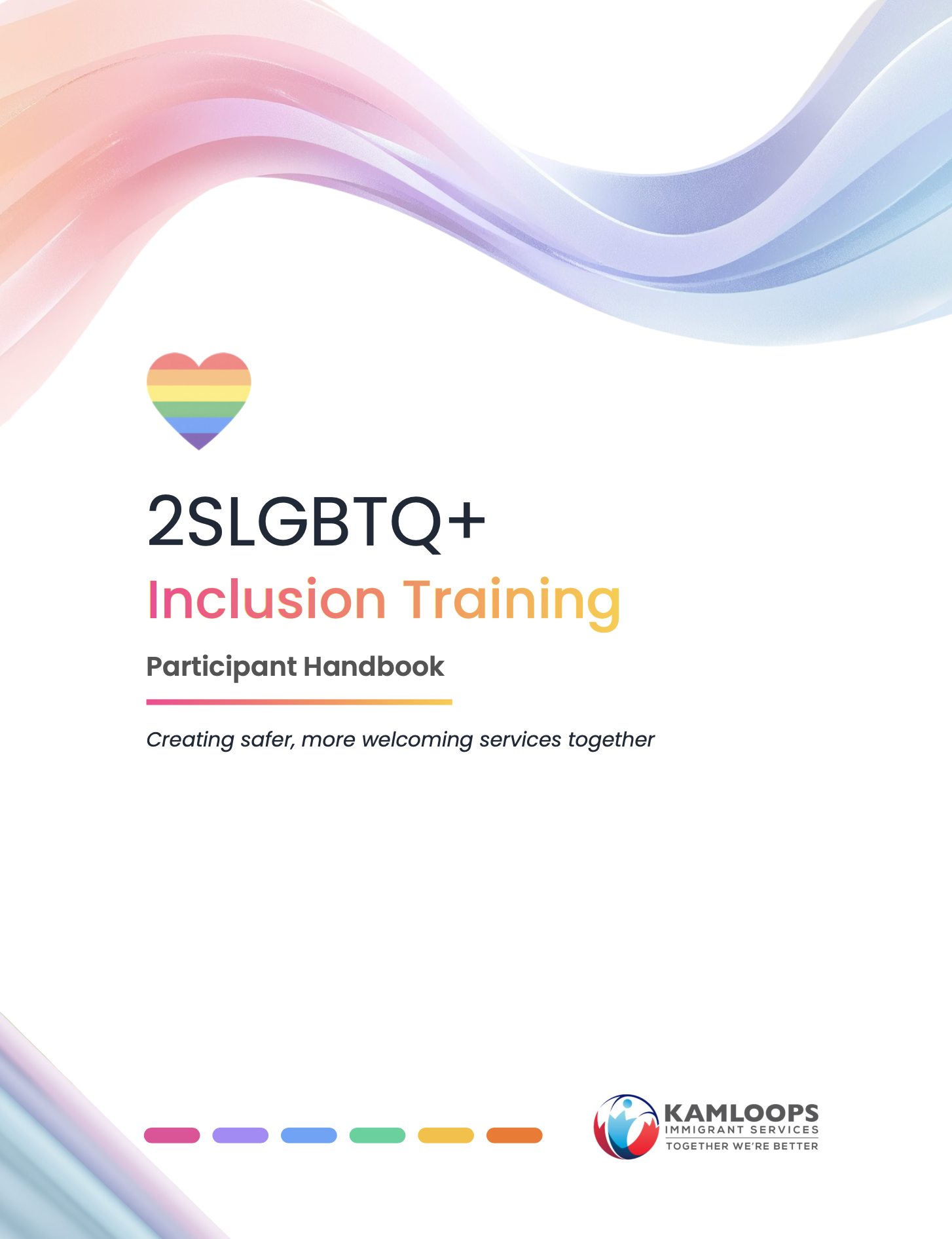 LGBTQ+ Awareness Training during Ximena’s practicum, 2026